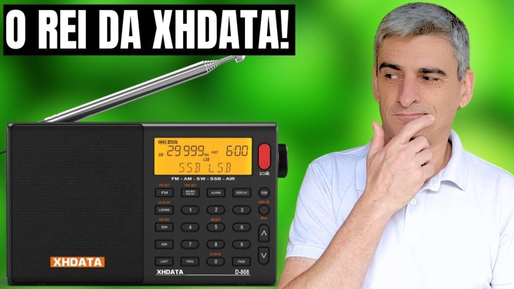 Review Completo do XHDATA D-808: VALE A PENA?
